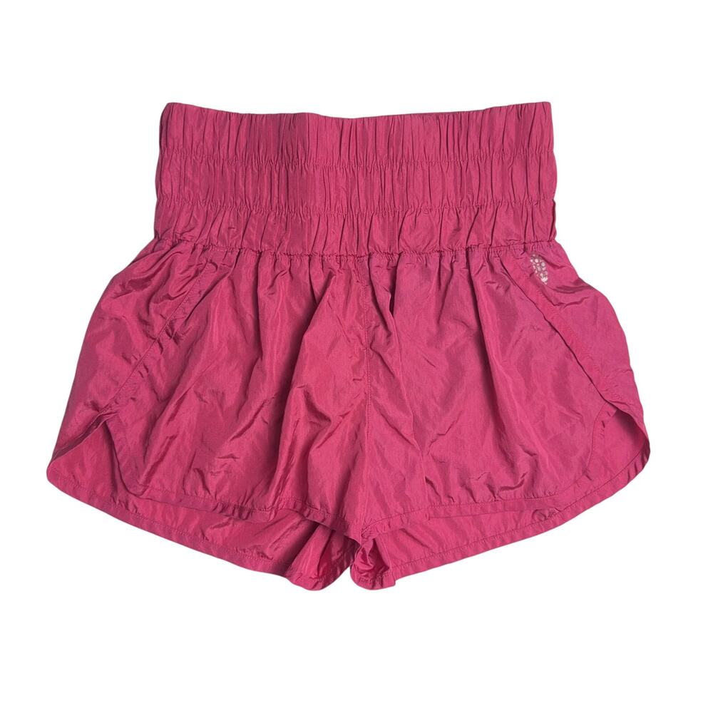 Free People Movement Way Home Shorts Bundle Small Orange Magenta - Picture 3 of 13
